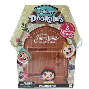 Disney Doorables Snow White & The Seven Dwarfs 85 Anniversary RETIRED NEW IN BOX